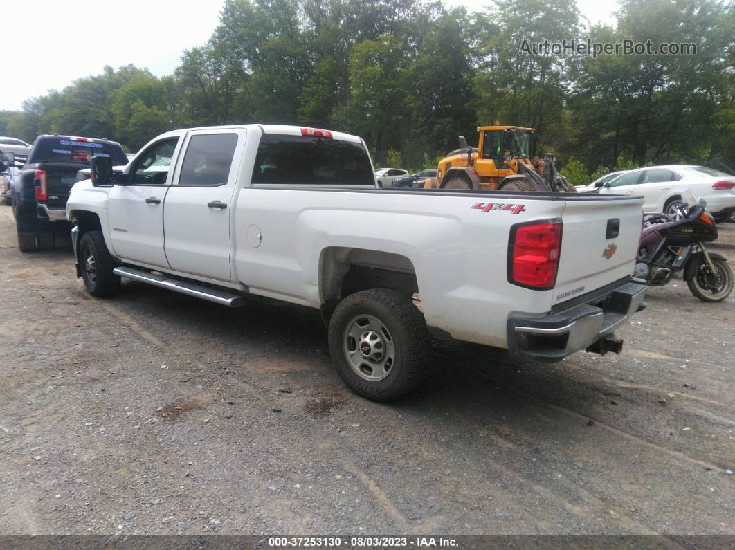 2019 Chevrolet Silverado 2500hd Work Truck White vin: 1GC1KREG1KF231305