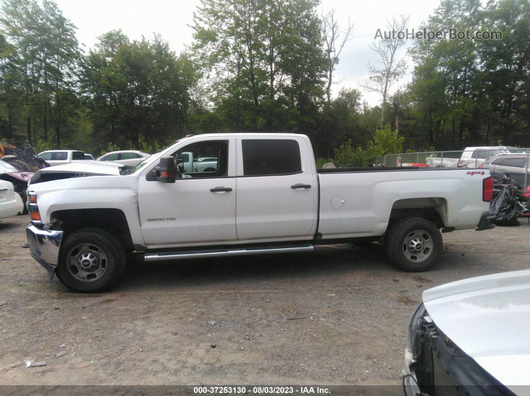 2019 Chevrolet Silverado 2500hd Work Truck White vin: 1GC1KREG1KF231305