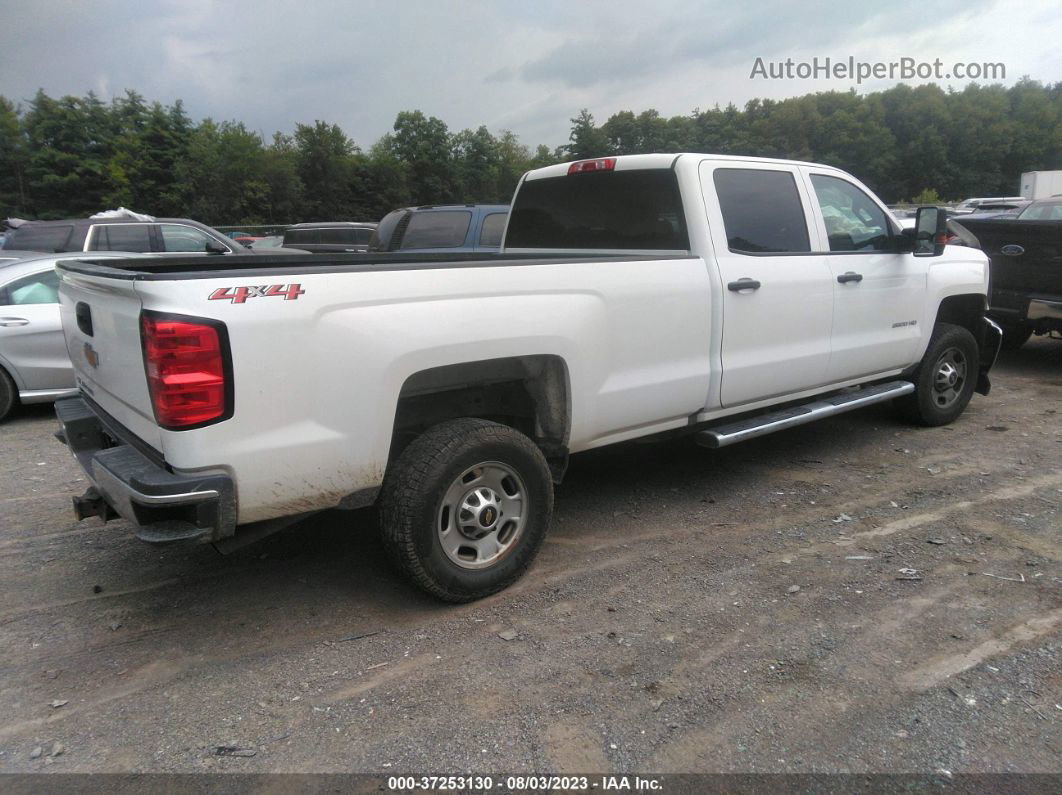 2019 Chevrolet Silverado 2500hd Work Truck White vin: 1GC1KREG1KF231305