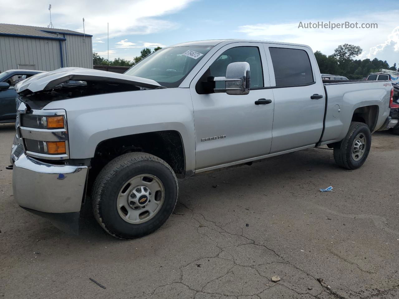 2019 Chevrolet Silverado K2500 Heavy Duty Silver vin: 1GC1KREGXKF104780