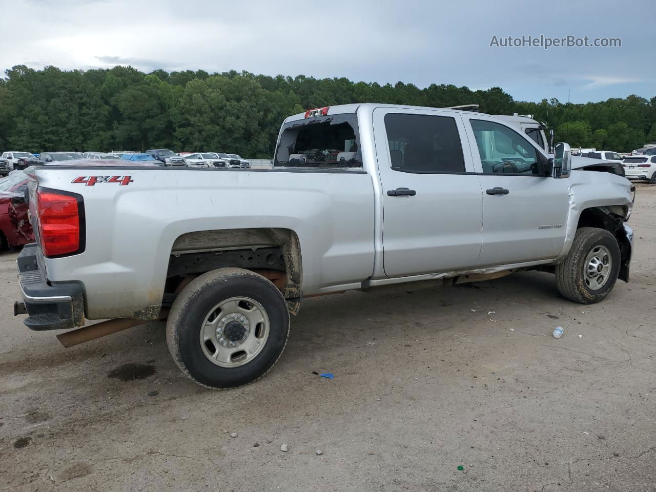 2019 Chevrolet Silverado K2500 Heavy Duty Silver vin: 1GC1KREGXKF104780