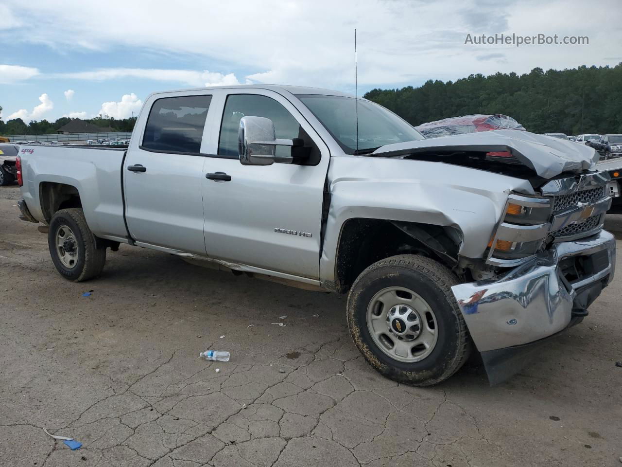 2019 Chevrolet Silverado K2500 Heavy Duty Silver vin: 1GC1KREGXKF104780