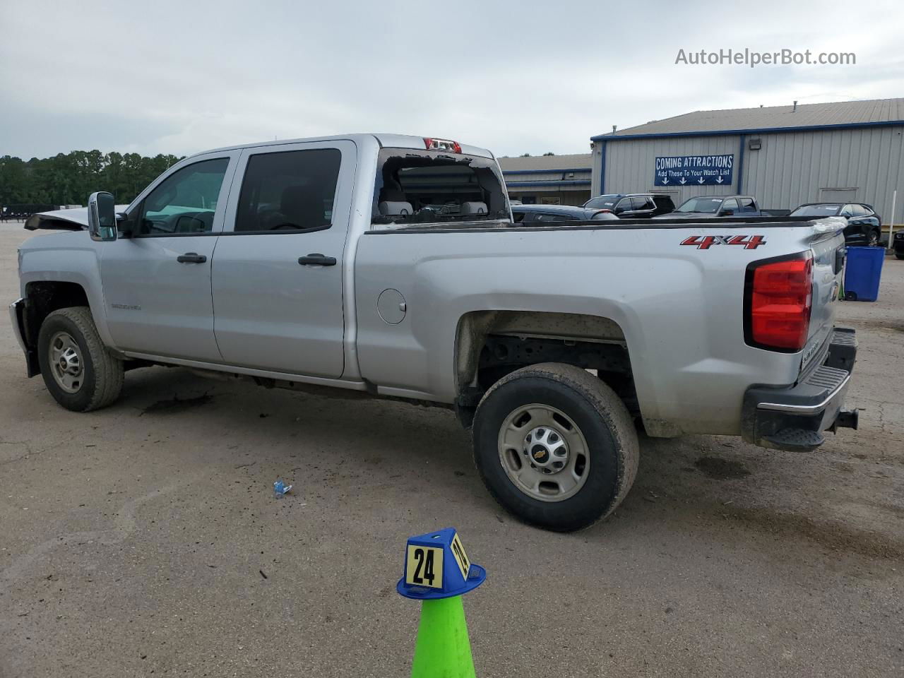 2019 Chevrolet Silverado K2500 Heavy Duty Silver vin: 1GC1KREGXKF104780