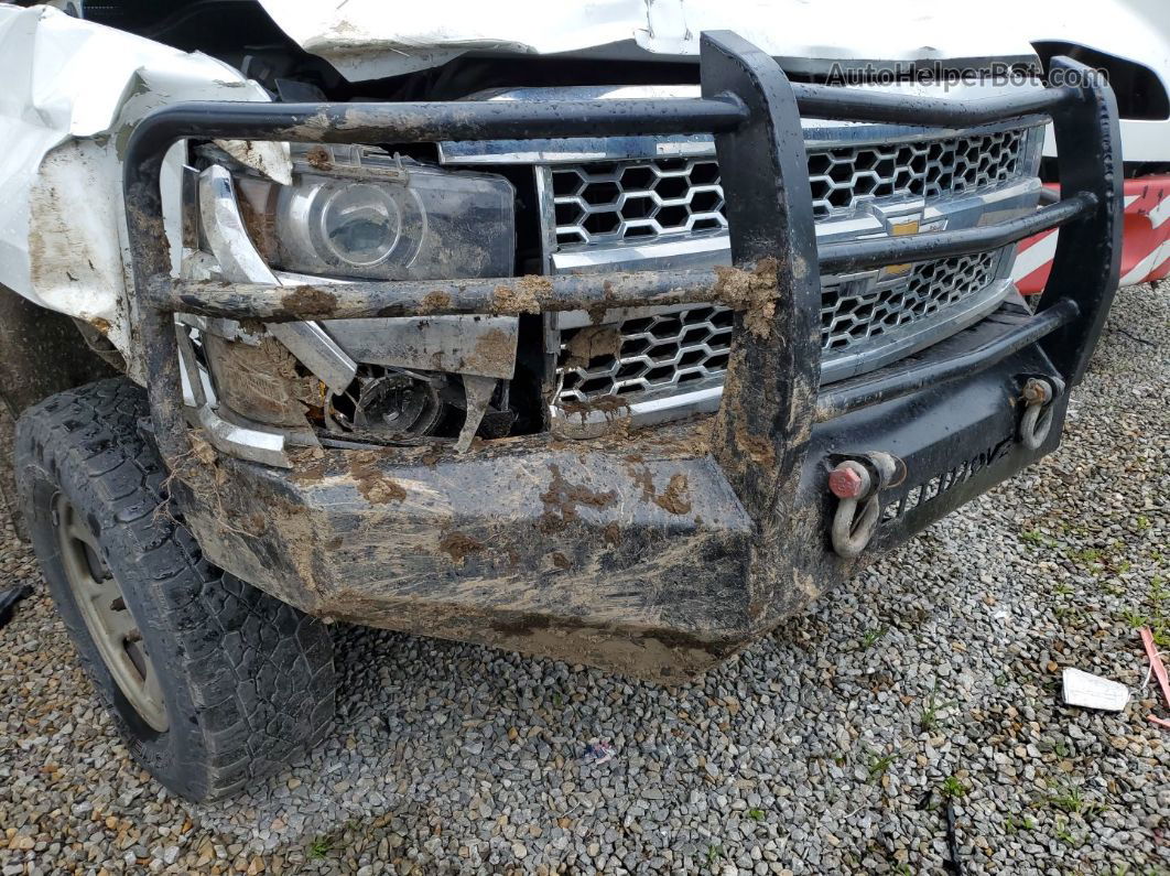 2019 Chevrolet Silverado 2500hd Work Truck White vin: 1GC1KREGXKF145037