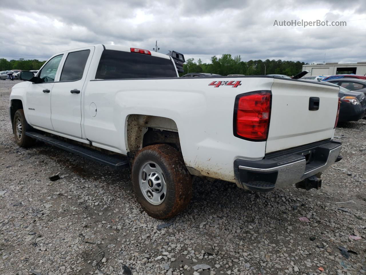 2019 Chevrolet Silverado K2500 Heavy Duty White vin: 1GC1KREY2KF269246