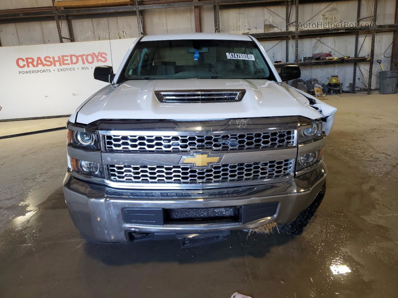 2019 Chevrolet Silverado K2500 Heavy Duty White vin: 1GC1KREY5KF124220