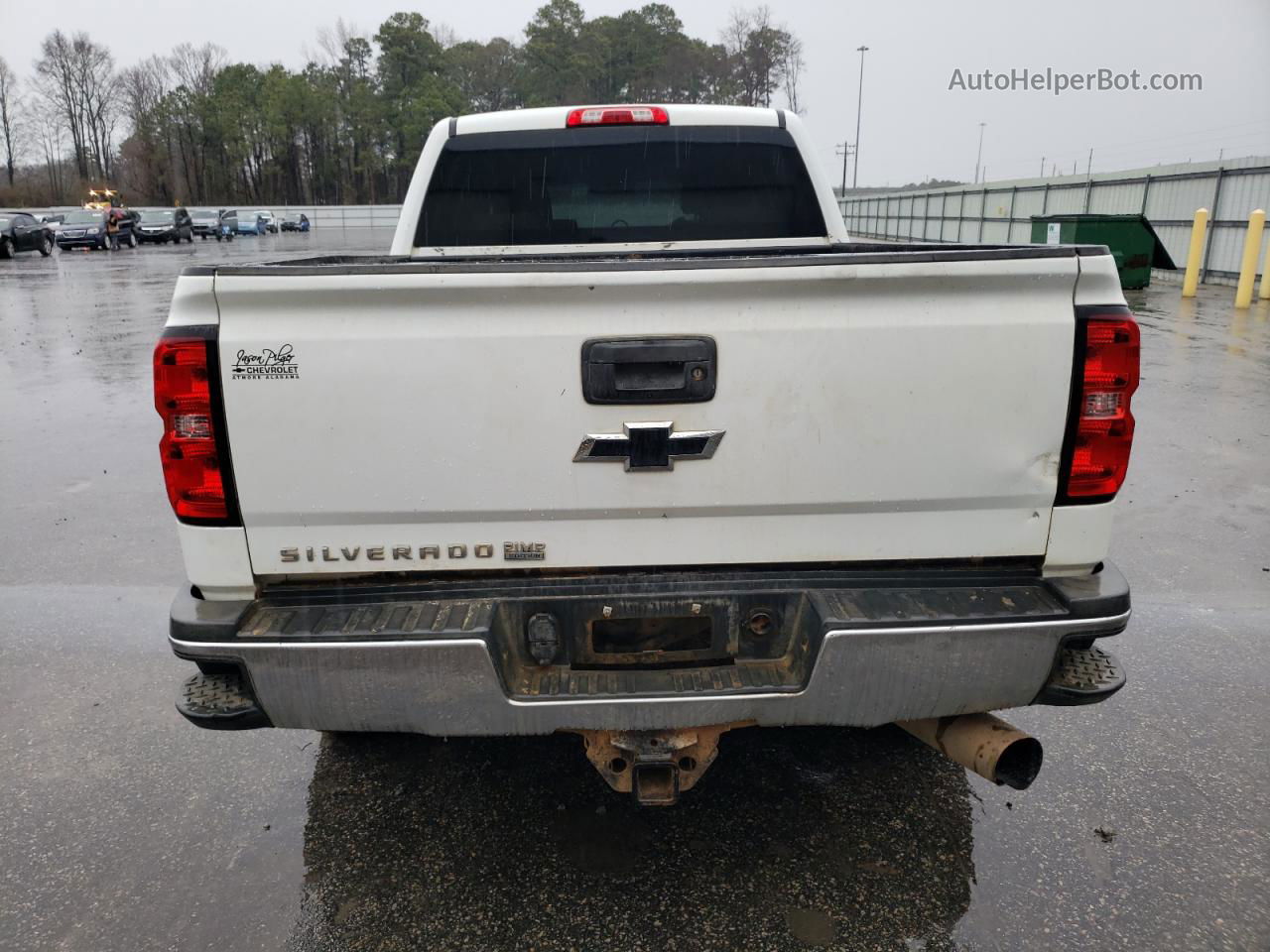 2019 Chevrolet Silverado K2500 Heavy Duty White vin: 1GC1KREY5KF192629