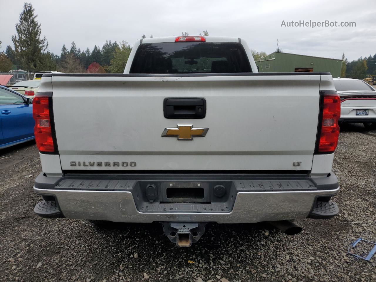 2019 Chevrolet Silverado K2500 Heavy Duty Lt White vin: 1GC1KSEG2KF185216