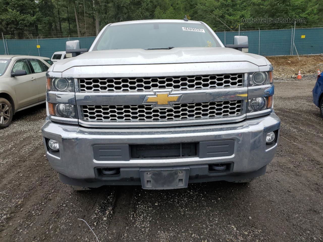 2019 Chevrolet Silverado K2500 Heavy Duty Lt White vin: 1GC1KSEG2KF185216