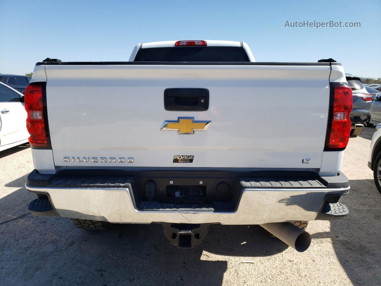 2019 Chevrolet Silverado K2500 Heavy Duty Lt White vin: 1GC1KSEY5KF260581