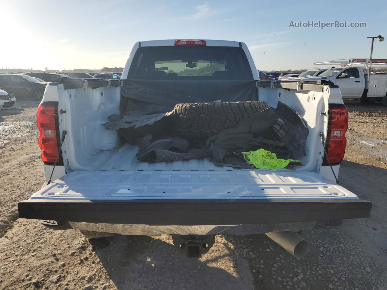 2019 Chevrolet Silverado K2500 Heavy Duty Lt White vin: 1GC1KSEY5KF260581