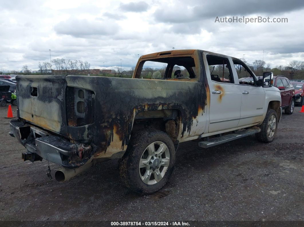 2019 Chevrolet Silverado 2500hd Ltz White vin: 1GC1KTEY0KF158420