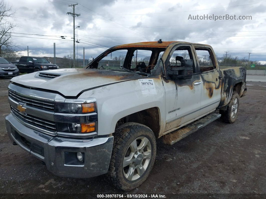 2019 Chevrolet Silverado 2500hd Ltz White vin: 1GC1KTEY0KF158420