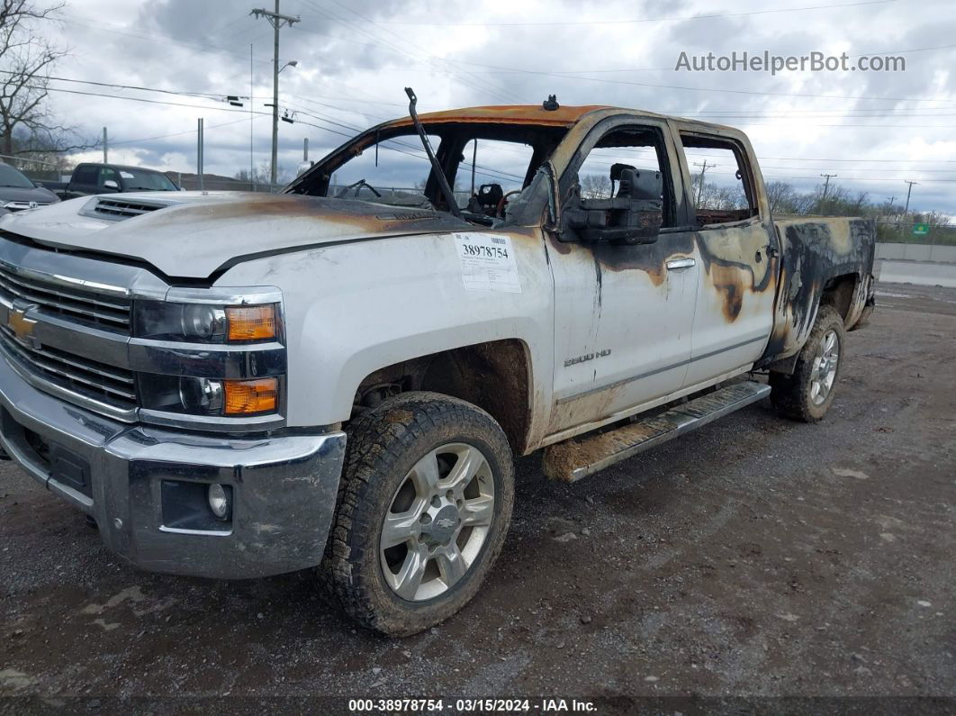 2019 Chevrolet Silverado 2500hd Ltz White vin: 1GC1KTEY0KF158420