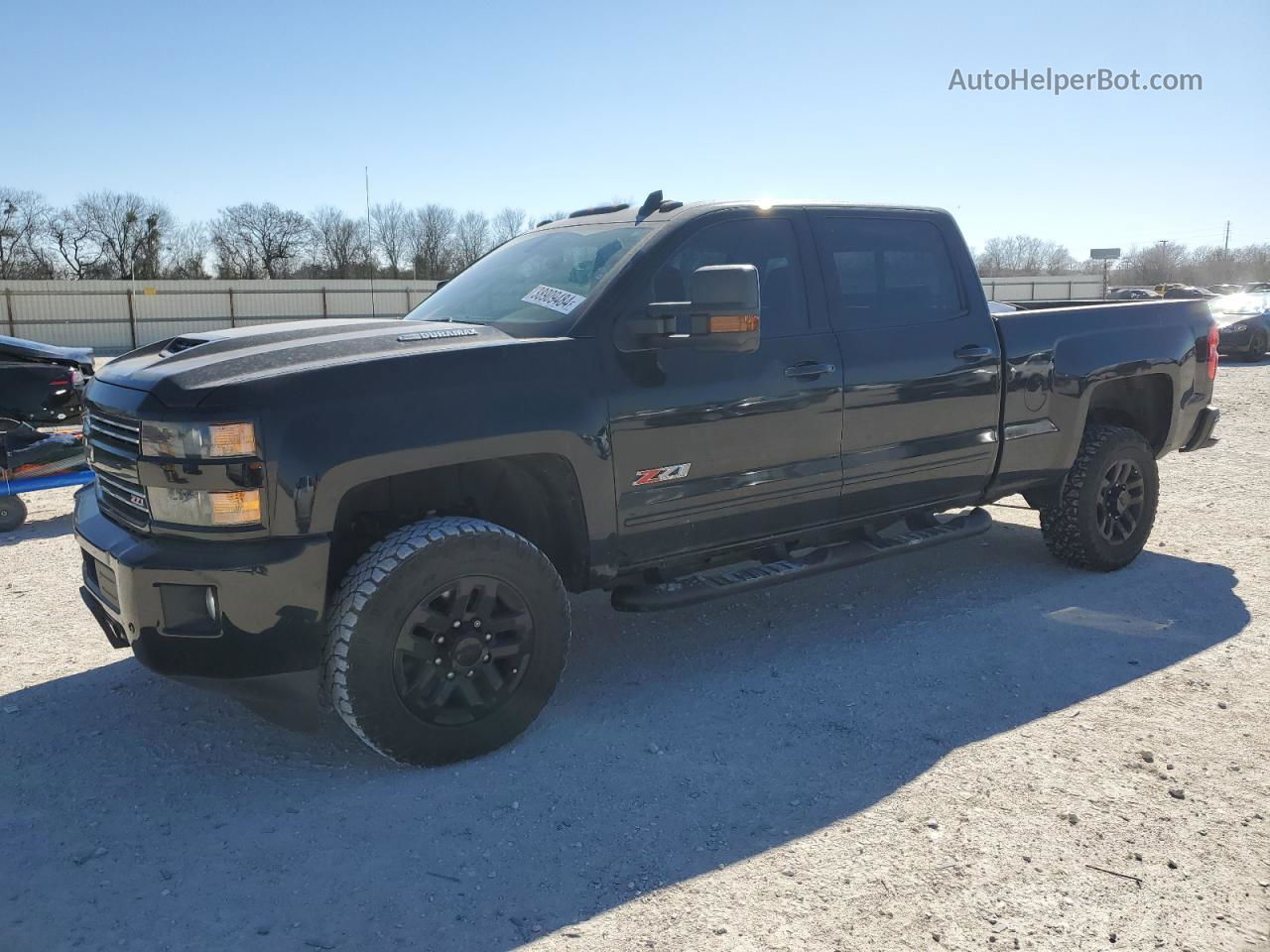 2019 Chevrolet Silverado K2500 Heavy Duty Ltz Black vin: 1GC1KTEY0KF165447