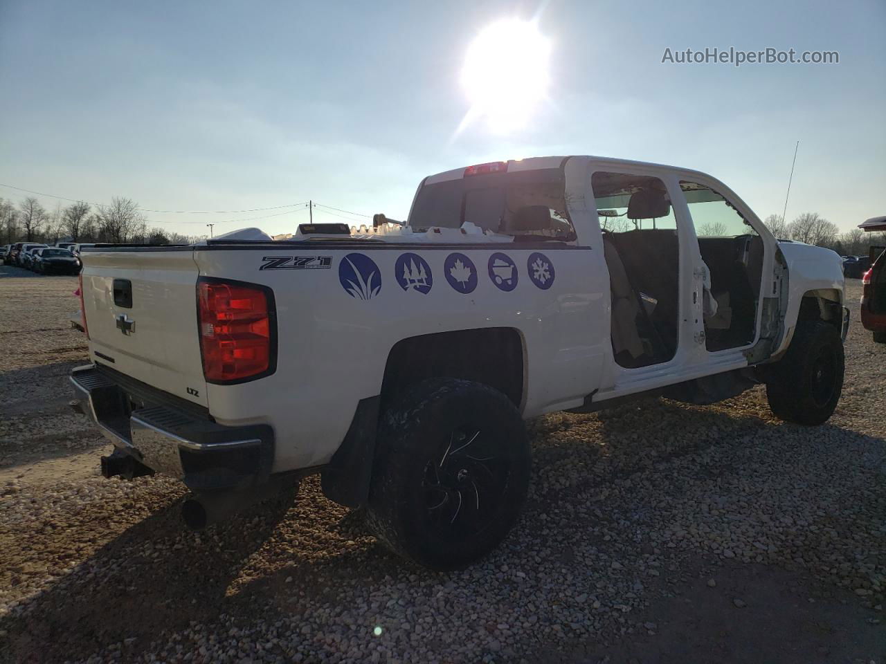 2019 Chevrolet Silverado K2500 Heavy Duty Ltz Белый vin: 1GC1KTEY1KF184167