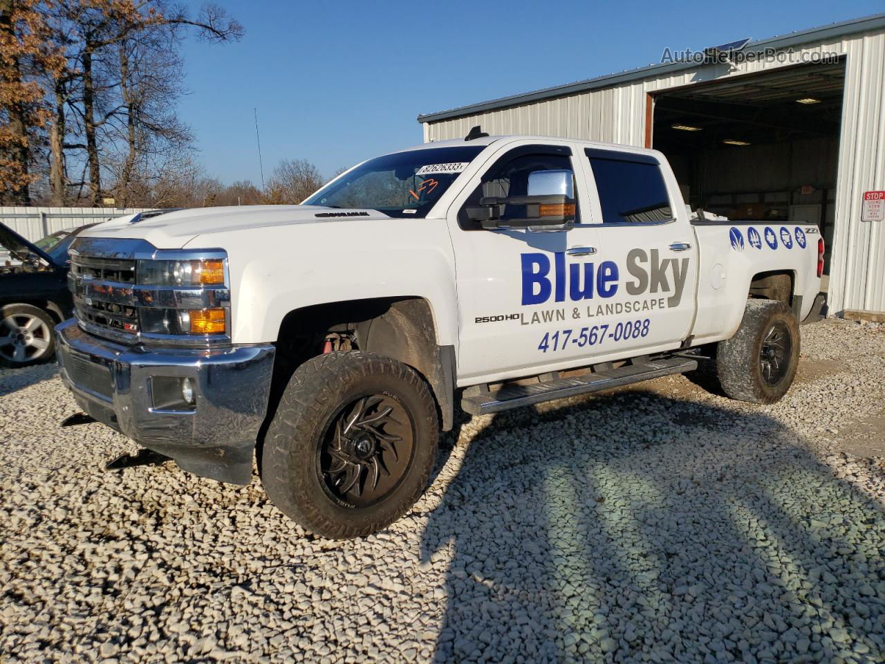 2019 Chevrolet Silverado K2500 Heavy Duty Ltz Белый vin: 1GC1KTEY1KF184167