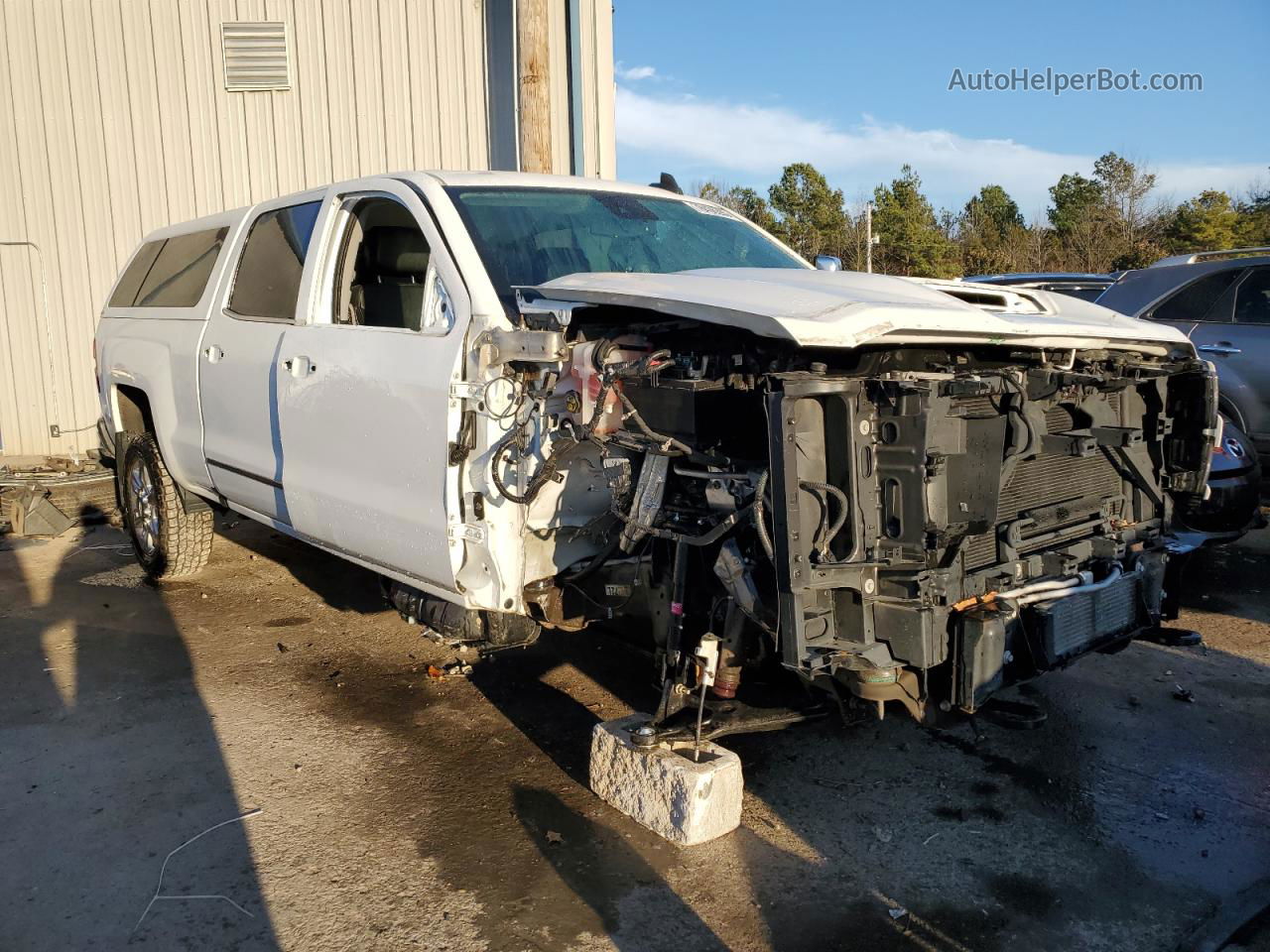 2019 Chevrolet Silverado K2500 Heavy Duty Ltz White vin: 1GC1KTEY6KF207295