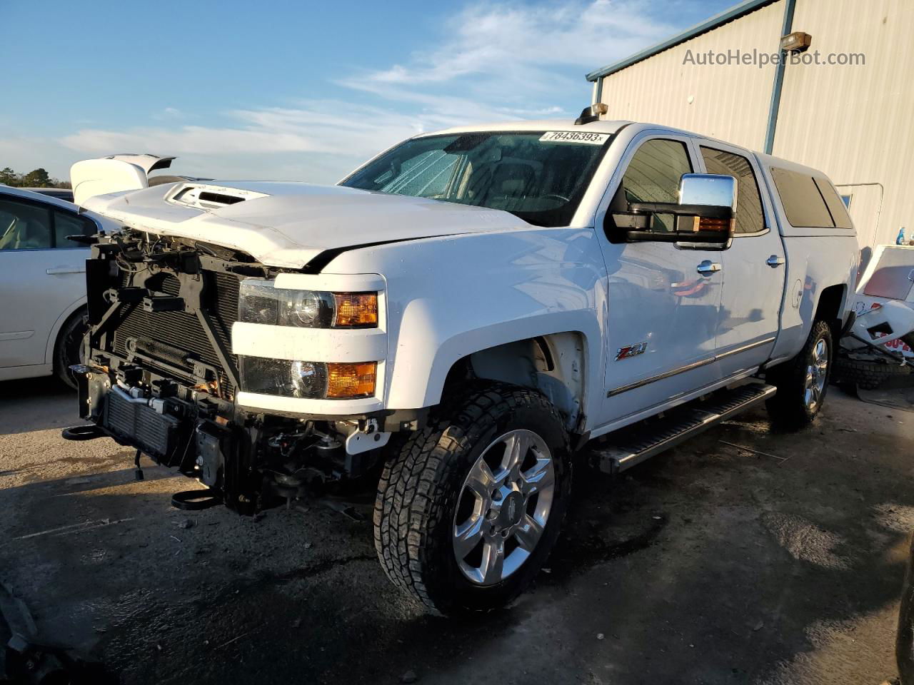 2019 Chevrolet Silverado K2500 Heavy Duty Ltz White vin: 1GC1KTEY6KF207295