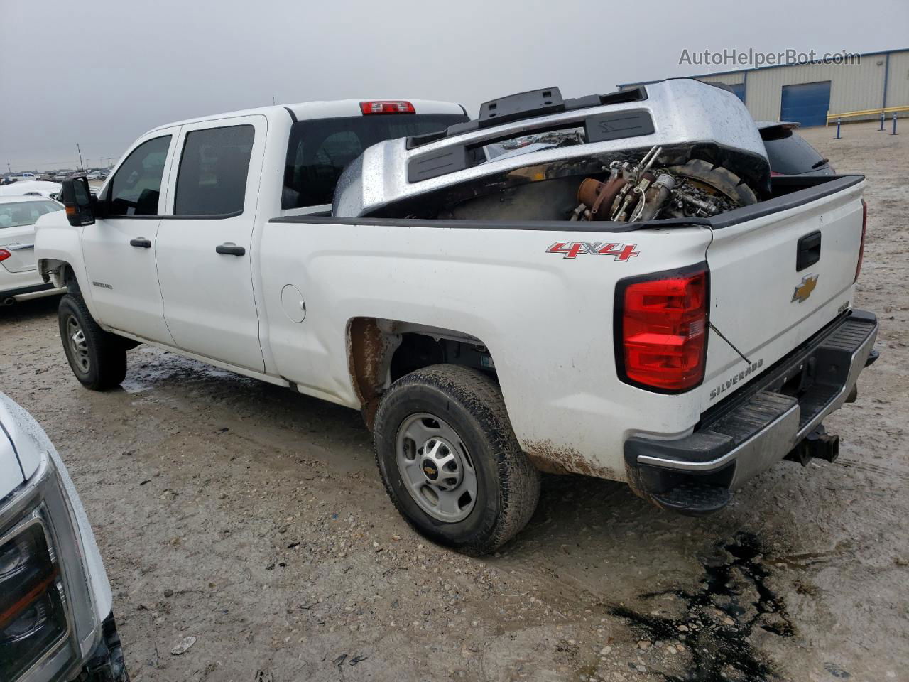 2016 Chevrolet Silverado K2500 Heavy Duty White vin: 1GC1KUE84GF227803