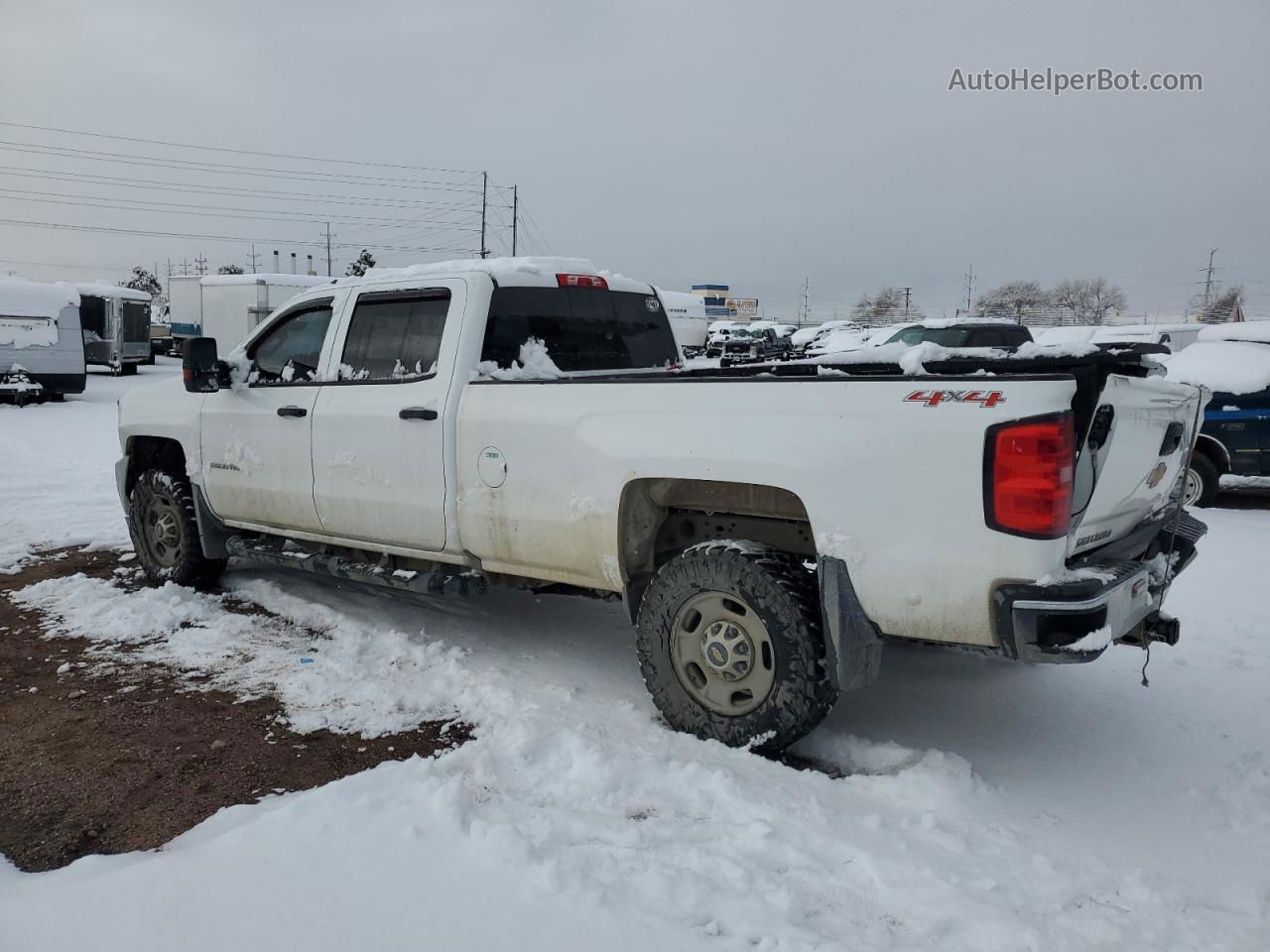 2016 Chevrolet Silverado K2500 Heavy Duty White vin: 1GC1KUE86GF120591