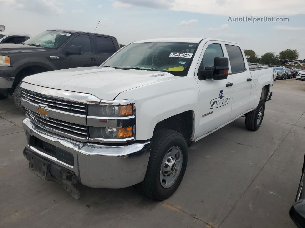 2016 Chevrolet Silverado K2500 Heavy Duty White vin: 1GC1KUE87GF103413