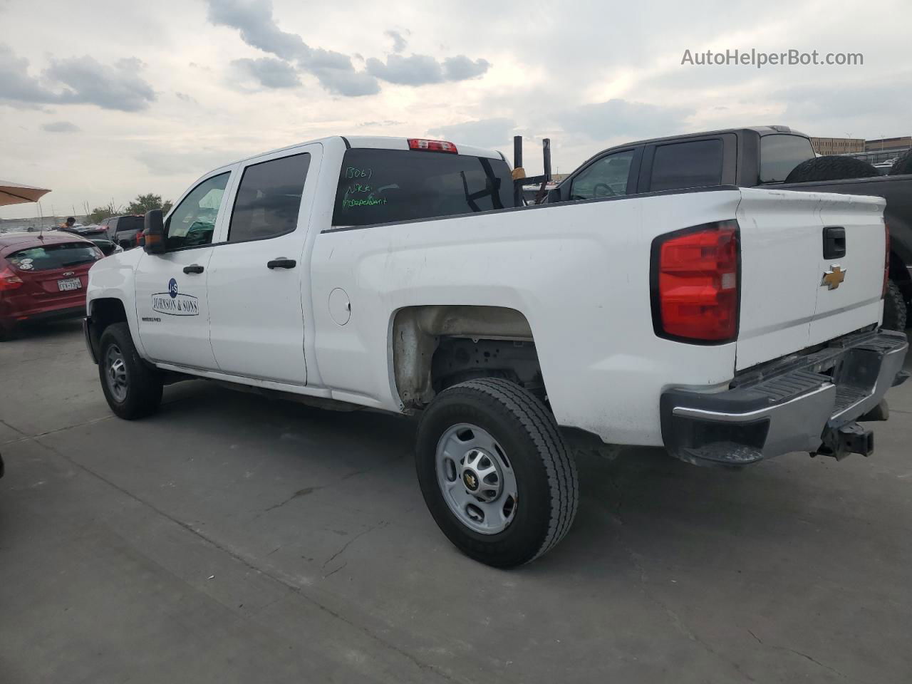 2016 Chevrolet Silverado K2500 Heavy Duty White vin: 1GC1KUE87GF103413