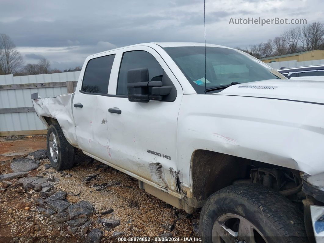 2015 Chevrolet Silverado 2500hd Wt White vin: 1GC1KUE89FF662721