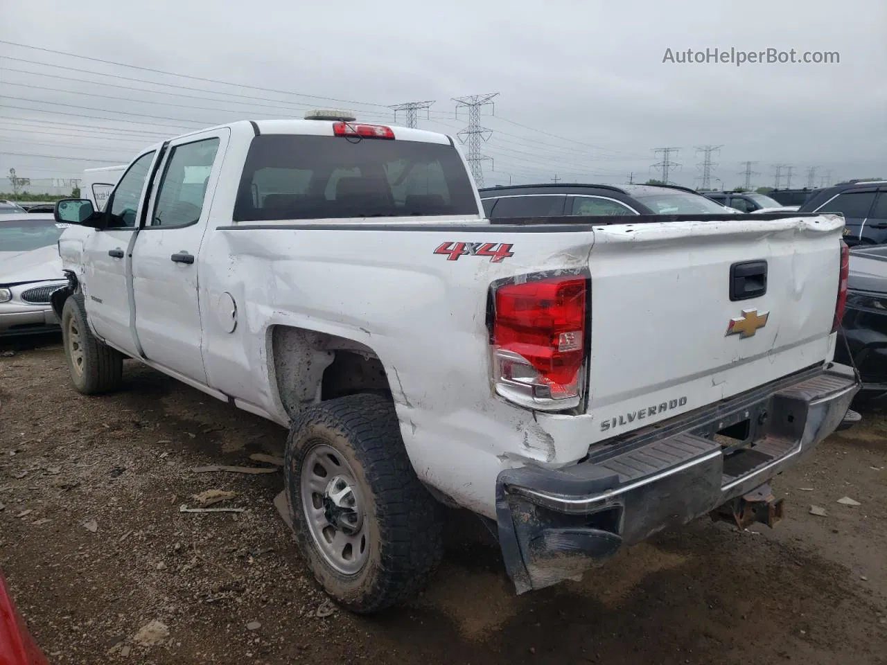 2018 Chevrolet Silverado K2500 Heavy Duty Белый vin: 1GC1KUEG1JF161600