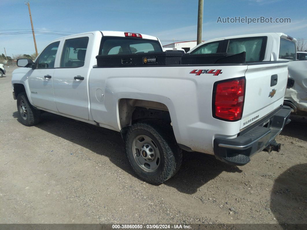 2018 Chevrolet Silverado 2500hd Wt White vin: 1GC1KUEG2JF240371