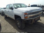 2018 Chevrolet Silverado 2500hd Wt White vin: 1GC1KUEG2JF240371