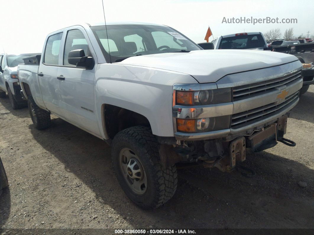 2018 Chevrolet Silverado 2500hd Wt Белый vin: 1GC1KUEG2JF240371