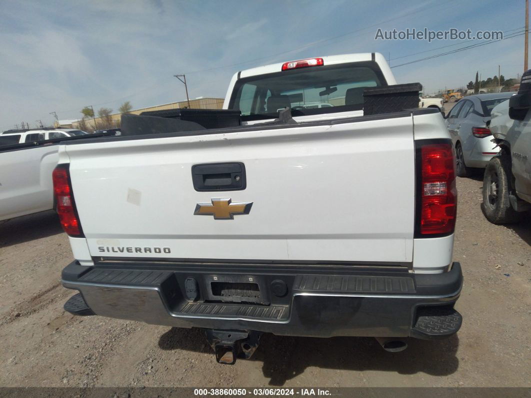 2018 Chevrolet Silverado 2500hd Wt White vin: 1GC1KUEG2JF240371