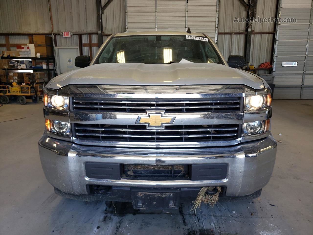 2016 Chevrolet Silverado K2500 Heavy Duty Silver vin: 1GC1KUEG6GF240446