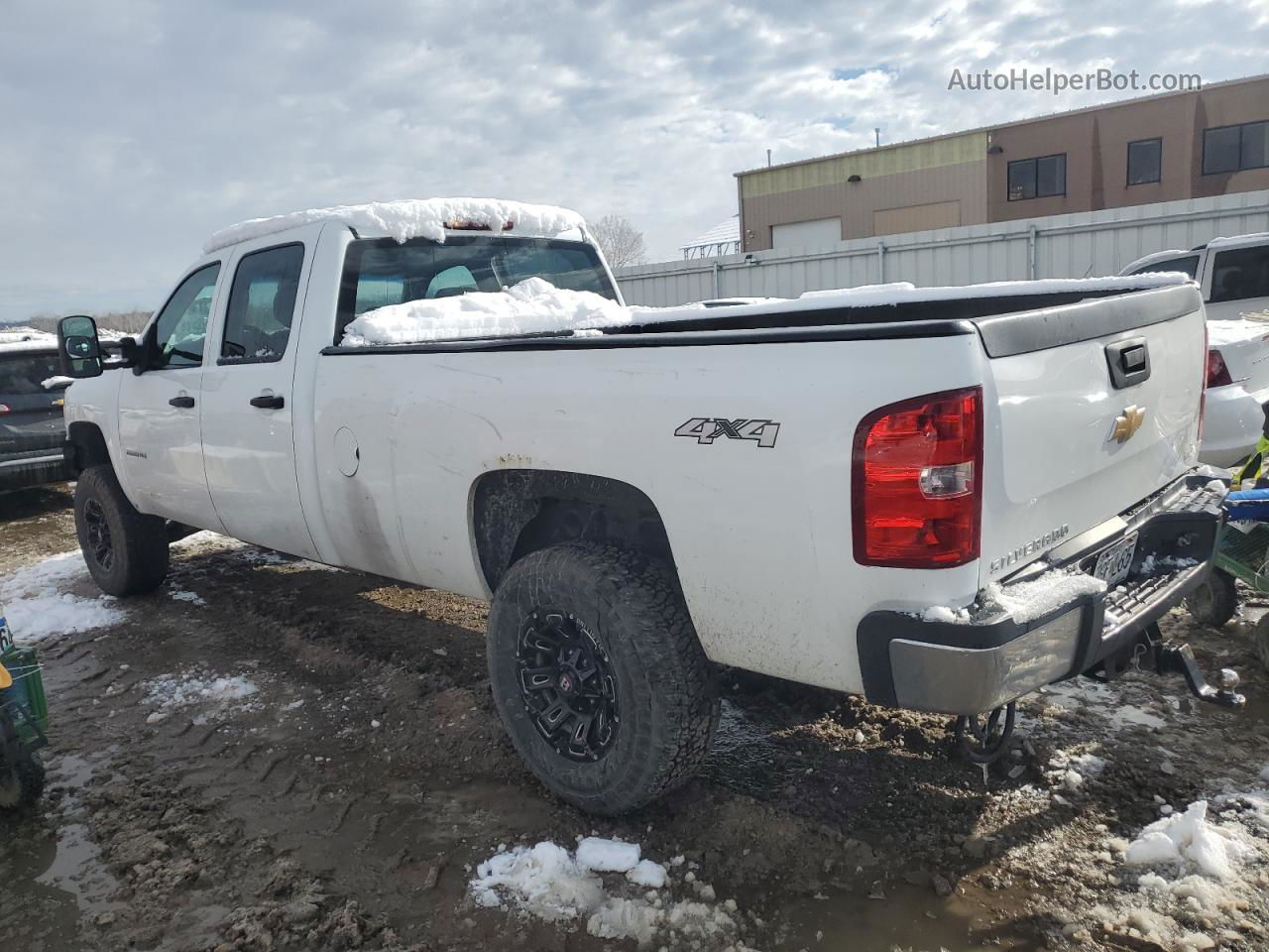 2012 Chevrolet Silverado K2500 Heavy Duty White vin: 1GC1KVC82CF149136