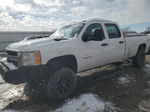 2012 Chevrolet Silverado K2500 Heavy Duty White vin: 1GC1KVC82CF149136