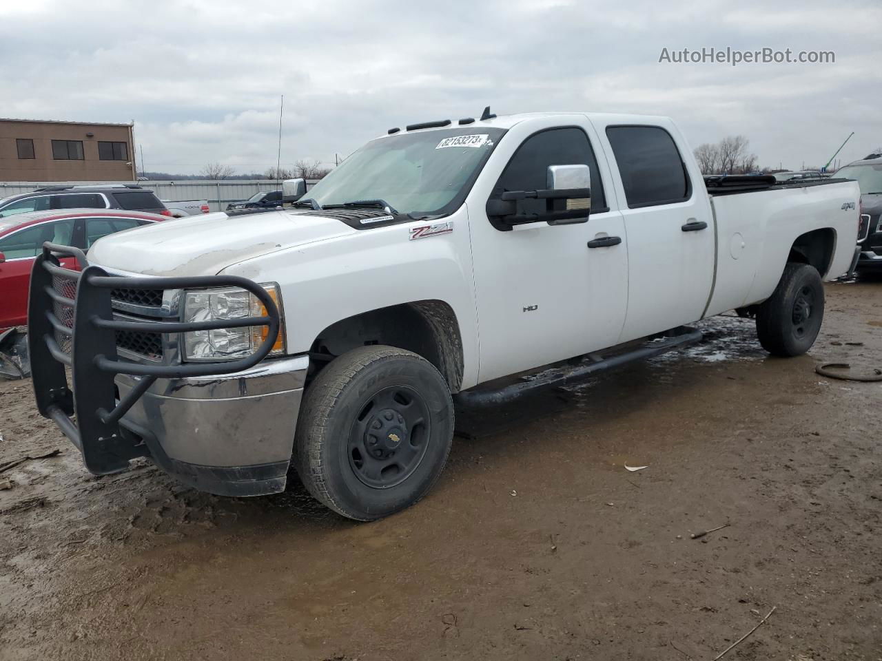 2012 Chevrolet Silverado K2500 Heavy Duty Белый vin: 1GC1KVC89CF203709