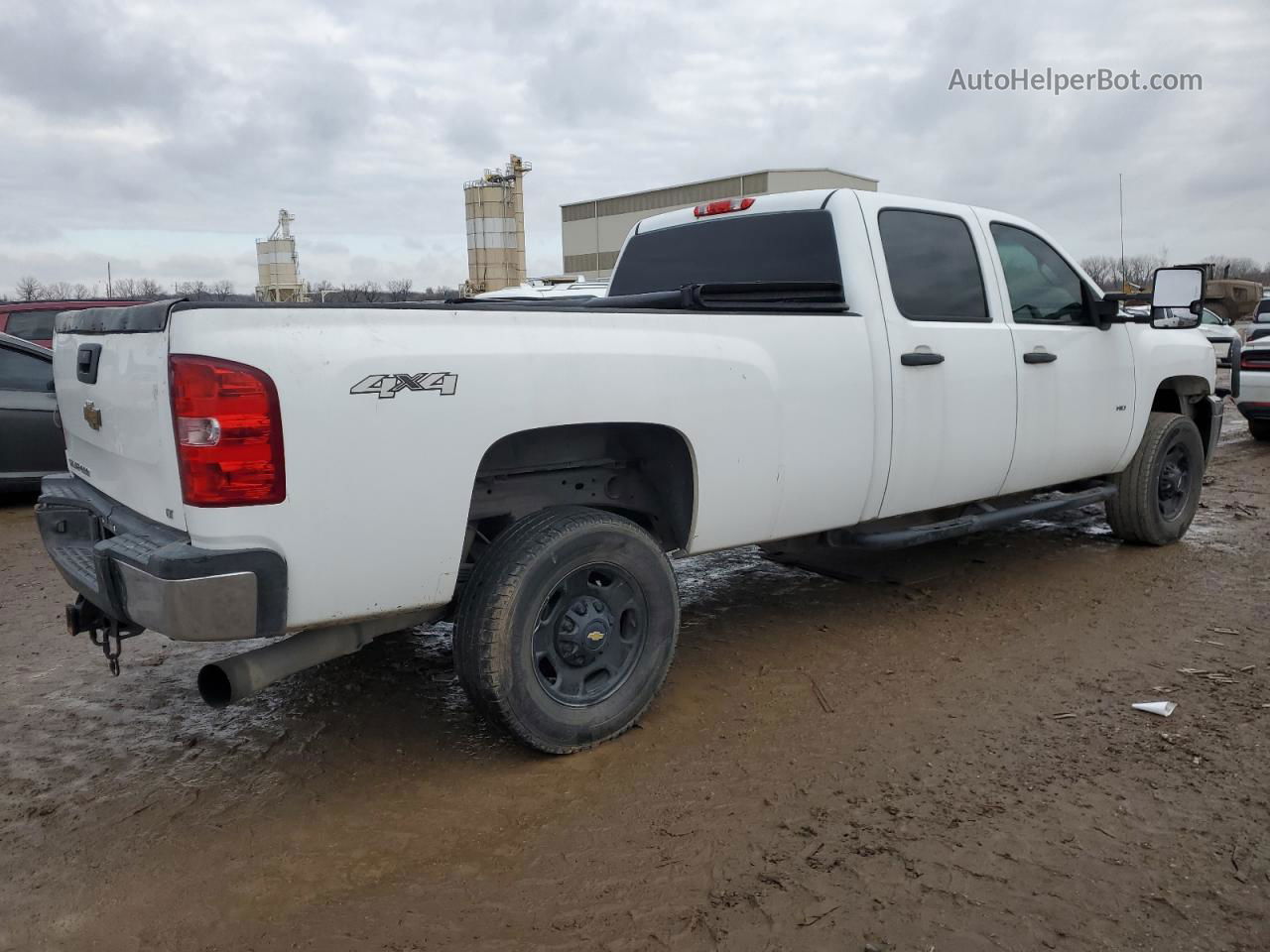 2012 Chevrolet Silverado K2500 Heavy Duty Белый vin: 1GC1KVC89CF203709