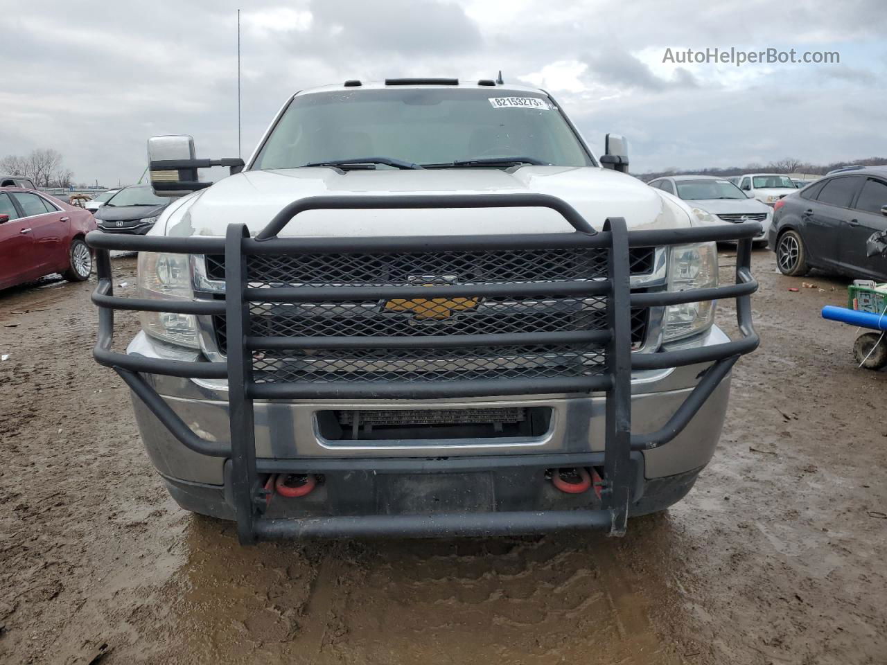 2012 Chevrolet Silverado K2500 Heavy Duty Белый vin: 1GC1KVC89CF203709