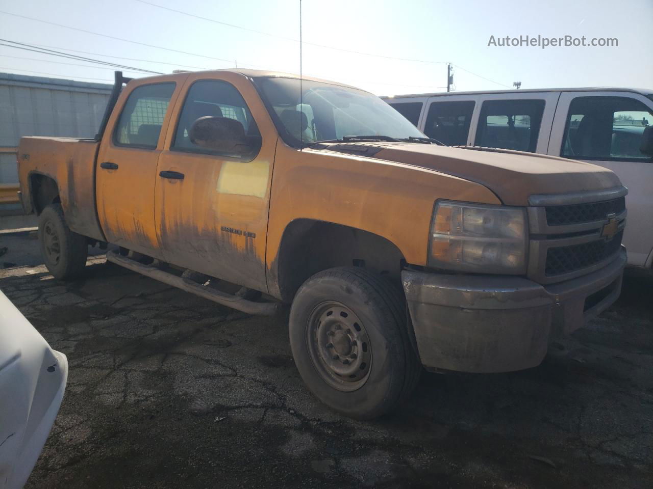 2012 Chevrolet Silverado K2500 Heavy Duty Yellow vin: 1GC1KVCG5CF113612