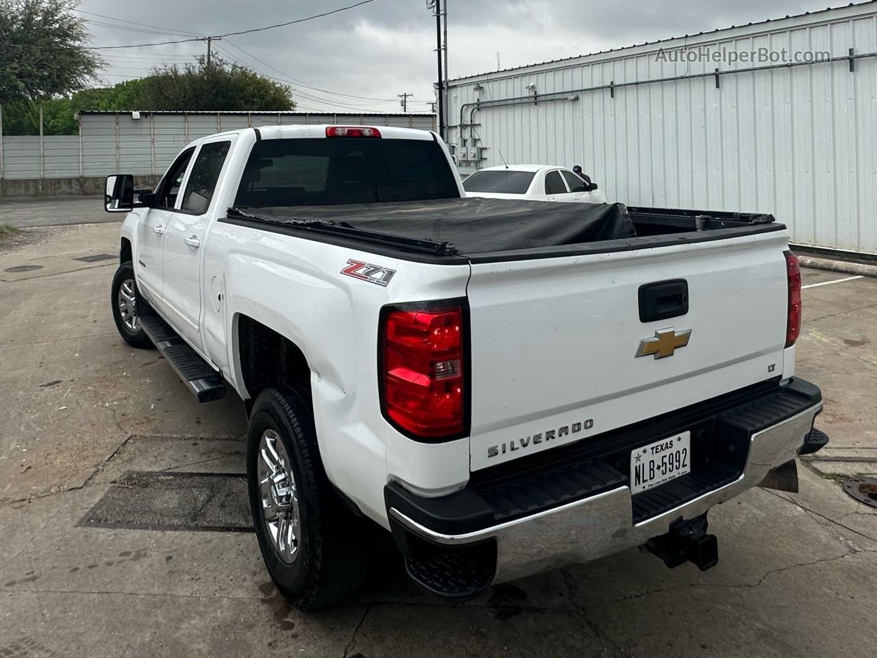 2016 Chevrolet Silverado K2500 Heavy Duty Lt White vin: 1GC1KVE83GF123390