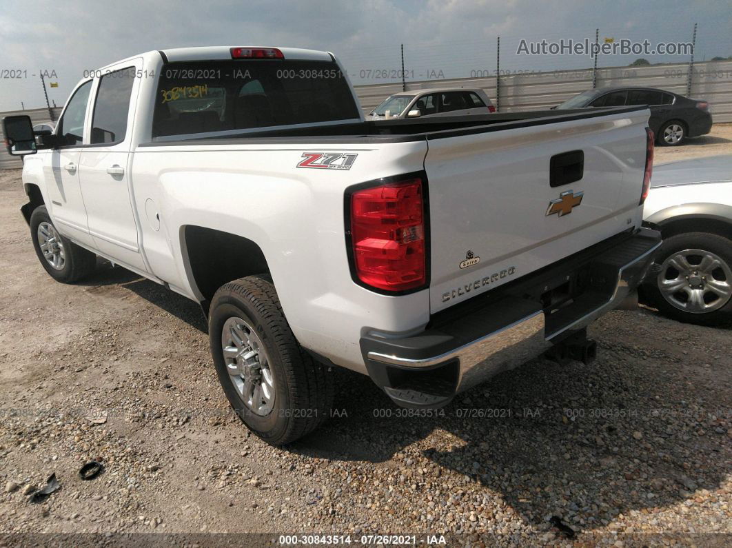 2016 Chevrolet Silverado 2500hd Lt White vin: 1GC1KVE85GF212720