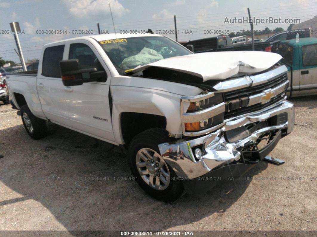 2016 Chevrolet Silverado 2500hd Lt White vin: 1GC1KVE85GF212720