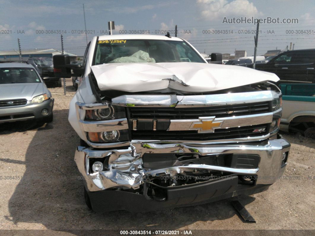 2016 Chevrolet Silverado 2500hd Lt White vin: 1GC1KVE85GF212720