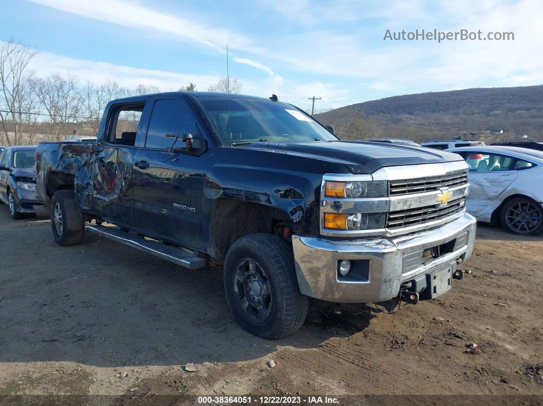 2015 Chevrolet Silverado 2500hd Lt Black vin: 1GC1KVE88FF146131