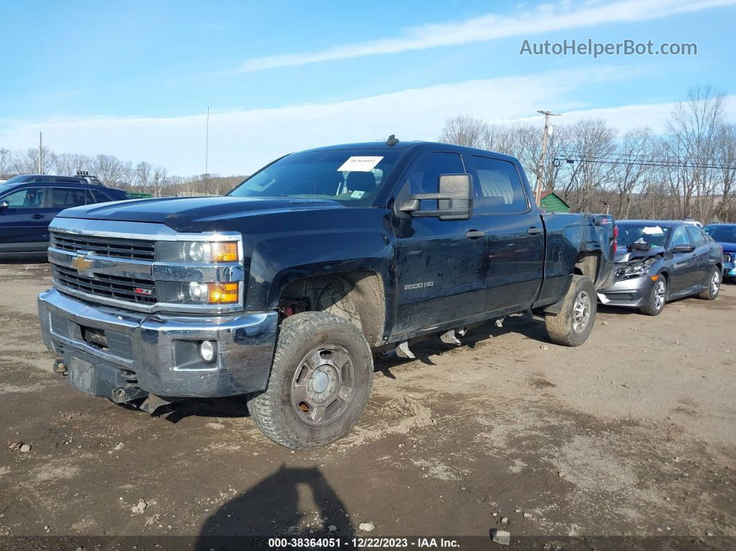 2015 Chevrolet Silverado 2500hd Lt Black vin: 1GC1KVE88FF146131