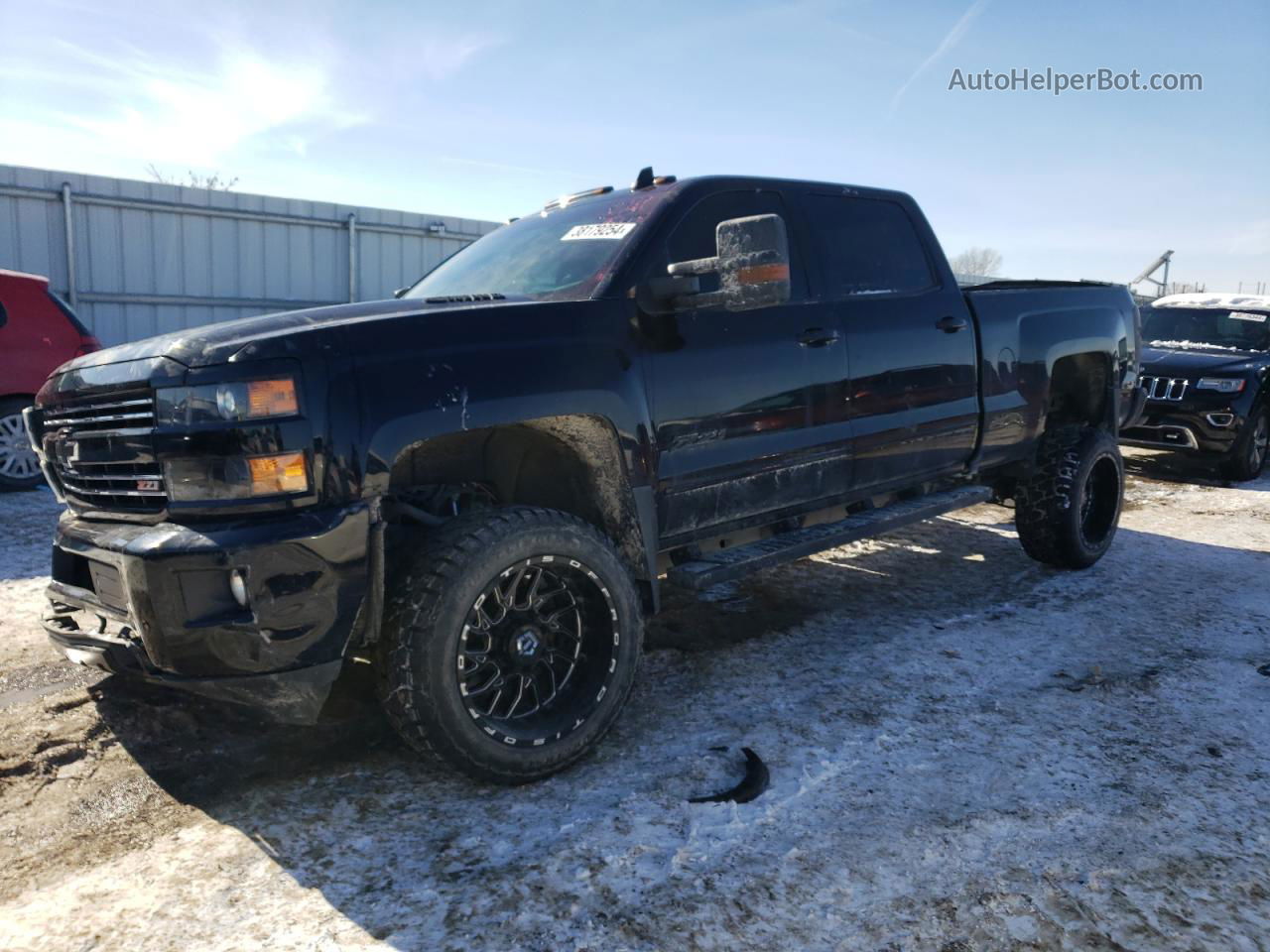 2016 Chevrolet Silverado K2500 Heavy Duty Lt Black vin: 1GC1KVE88GF205549