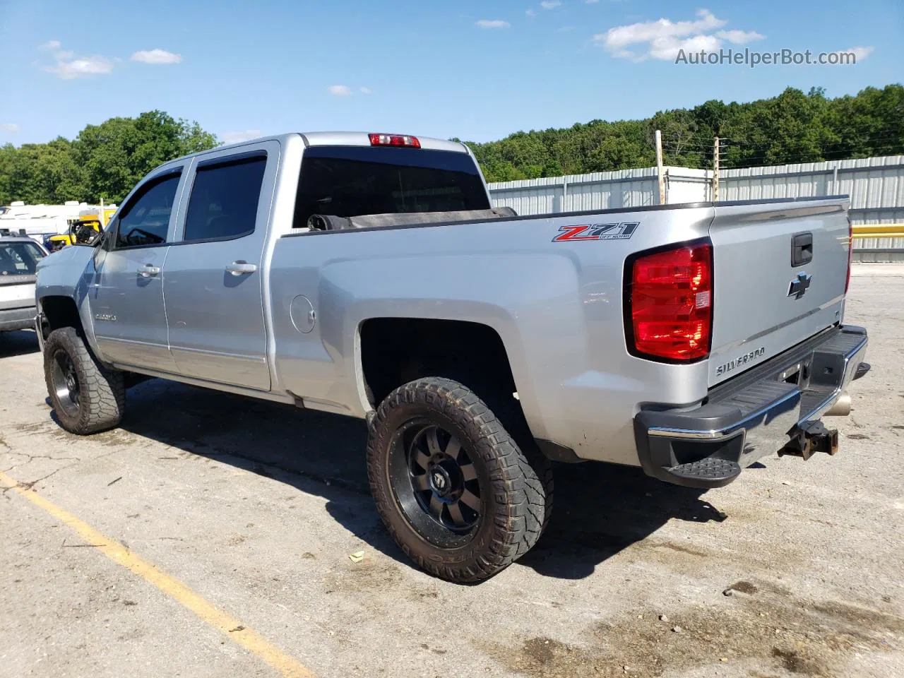 2016 Chevrolet Silverado K2500 Heavy Duty Lt Silver vin: 1GC1KVE89GF242626