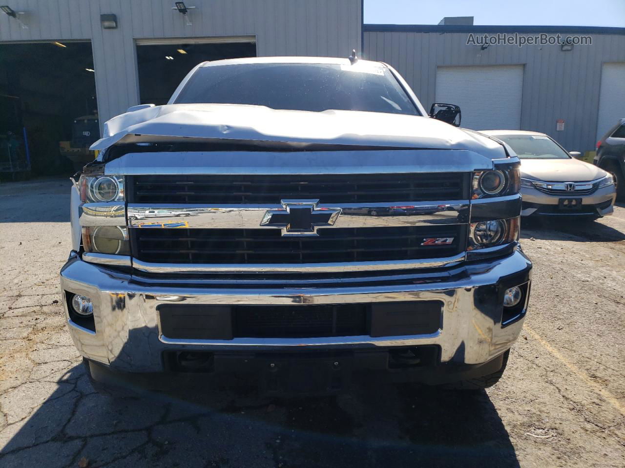 2016 Chevrolet Silverado K2500 Heavy Duty Lt Silver vin: 1GC1KVE89GF242626