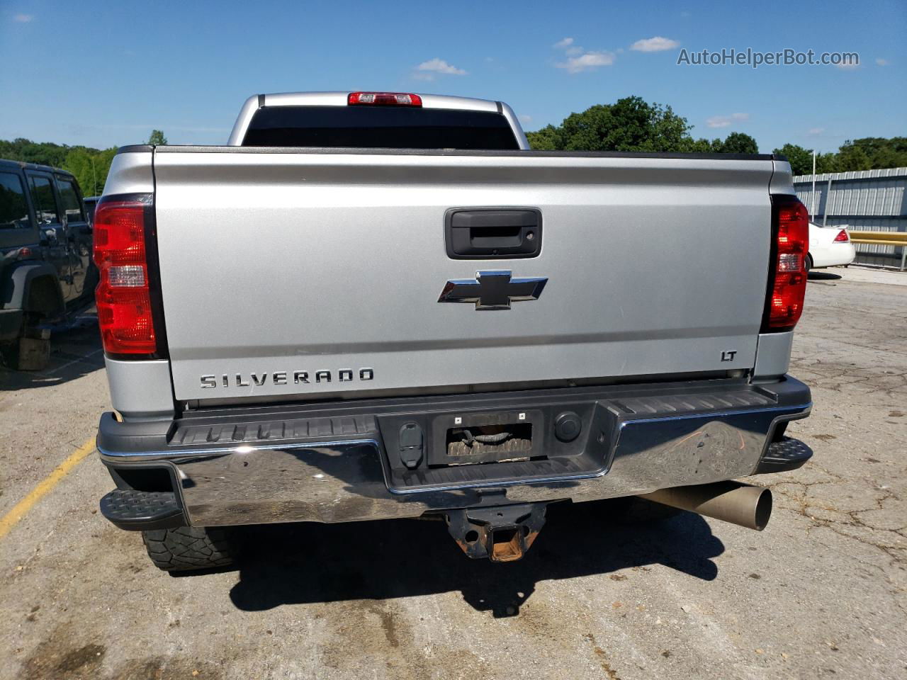 2016 Chevrolet Silverado K2500 Heavy Duty Lt Silver vin: 1GC1KVE89GF242626